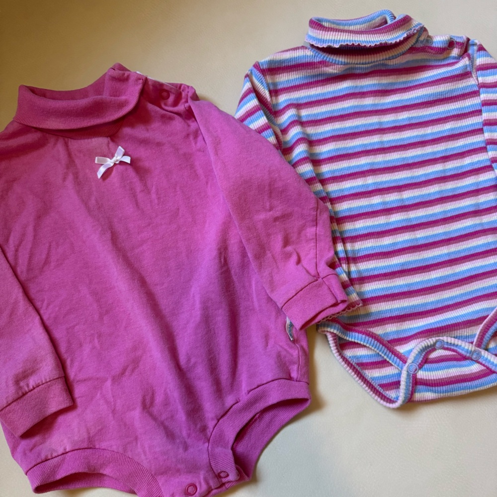 Vtg Turtleneck Onesies Bundle